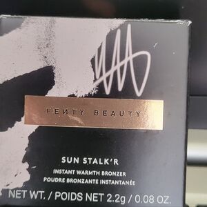 Fenty Beauty Sun Stalk'r Bronzer with Black and Gold Packaging